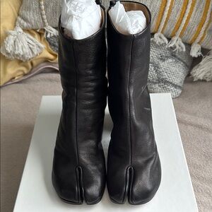 Maison Martin Margiela Black Tabi Boots 36